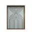 Picture of Framed Canvas Print - Black & White Arches